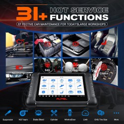 Autel DS808S BT OBD2 diagnostiikkatyökalu kaksisuuntainen ohjaus ECU-koodaus 7-tuumainen näyttö