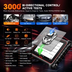 Autel MP900 KIT täysi järjestelmädiagnostiikkatyökalu ohjainyksikön koodaus aktiiviset testit yli 40 palvelua