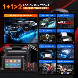 Autel MP900 KIT täysi järjestelmädiagnostiikkatyökalu ohjainyksikön koodaus aktiiviset testit yli 40 palvelua