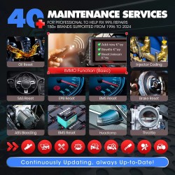 Autel MaxiPRO MP900-TS päivitetty OBD2-vikakoodinlukija ja diagnostiikkatyökalu TPMS-ohjelmointi CAN FD DoIP