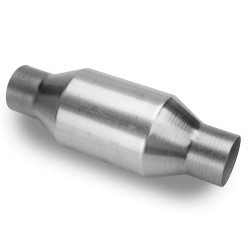 Universaali 2,25 tuuman korkeavirtaus katalysaattori ruostumatonta terästä 400 kennoa