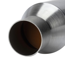 Universaali 2,25 tuuman korkeavirtaus katalysaattori ruostumatonta terästä 400 kennoa