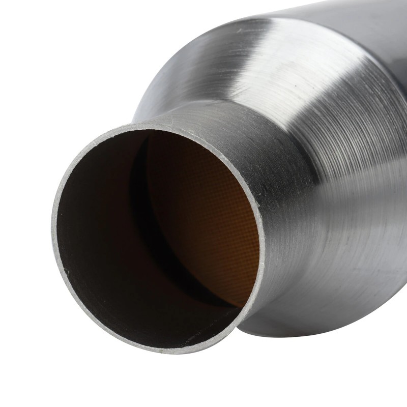 Universaali 2,25 tuuman korkeavirtaus katalysaattori ruostumatonta terästä 400 kennoa