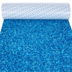 EVA 3M liimainen kansimatto 240x90cm 6mm paksu naamiointikuvioitu sininen liukumaton