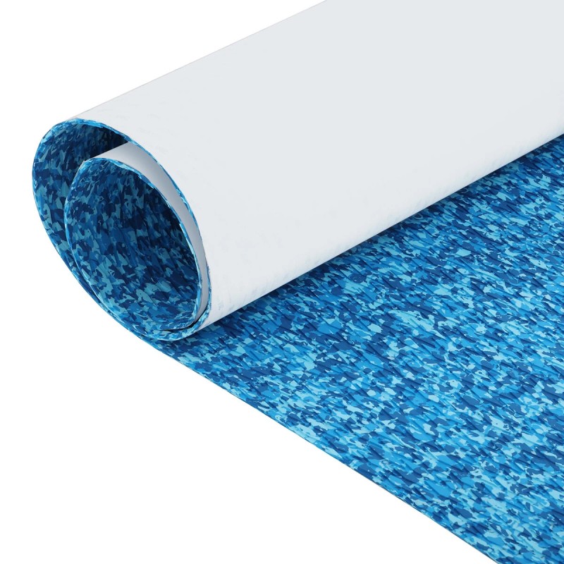 EVA-naamiointikuvioinen sininen kansialusta 3M-liimapintainen 240×60 cm 6 mm