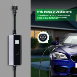 ISIGMA 3,6 kW 16 A tyyppi 2 sähköauton kannettava laturi 5 m kaapeli