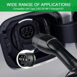 ISIGMA 3,6 kW 16 A tyyppi 2 sähköauton kannettava laturi 5 m kaapeli