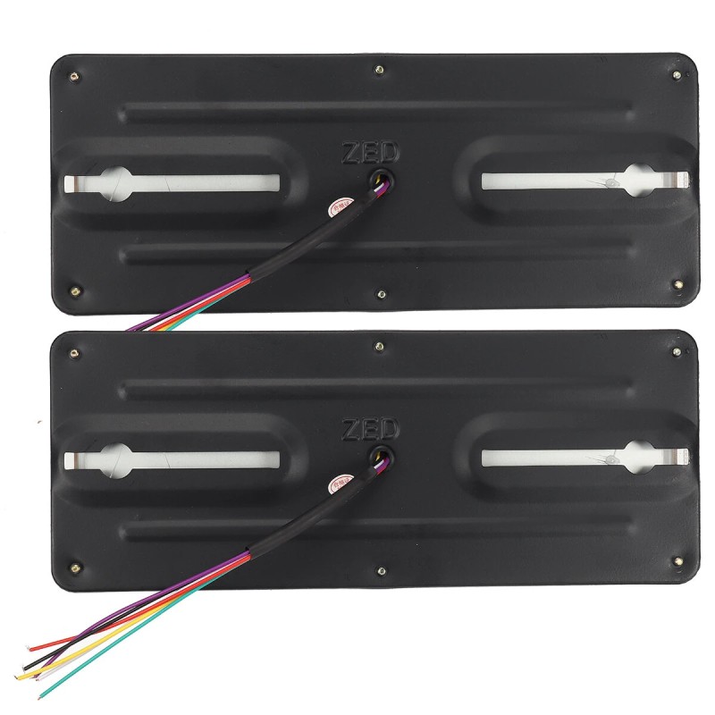 Kaksi LED-vedenpitävää perävaunun takavaloa jarru- ja dynaaminen vilkkuvalo kuorma-autoon