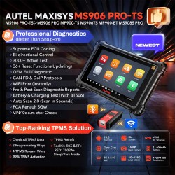 Autel Maxisys MS906 Pro-TS diagnostiikkalaite Android 10 8-tuuman näyttö 16MP kamera TPMS-tuki