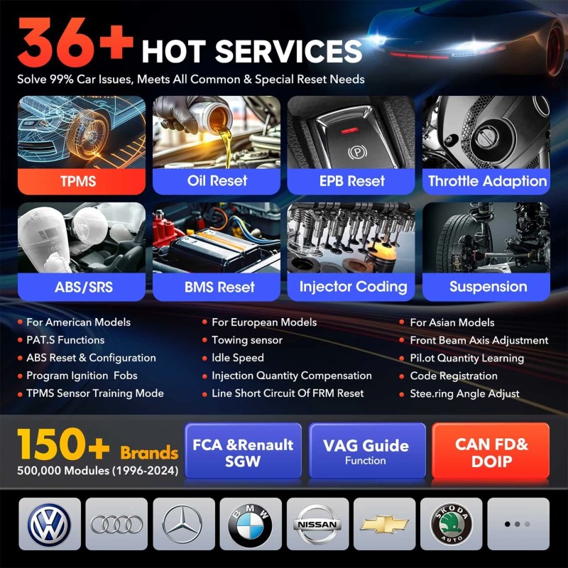 Autel Maxisys MS906 Pro-TS diagnostiikkalaite Android 10 8-tuuman näyttö 16MP kamera TPMS-tuki