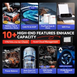 Autel Maxisys MS906 Pro-TS diagnostiikkalaite Android 10 8-tuuman näyttö 16MP kamera TPMS-tuki