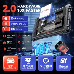 Autel Maxisys MS906 Pro-TS diagnostiikkalaite Android 10 8-tuuman näyttö 16MP kamera TPMS-tuki