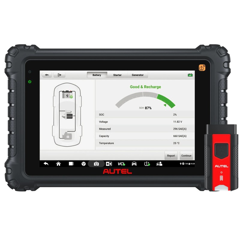 Autel Maxisys MS906 Pro-TS diagnostiikkalaite Android 10 8-tuuman näyttö 16MP kamera TPMS-tuki
