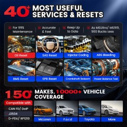 Autel MS909 auton diagnostiikkatyökalu valmistajatason ohjausyksikön ohjelmointi 3000+ aktiivista testiä