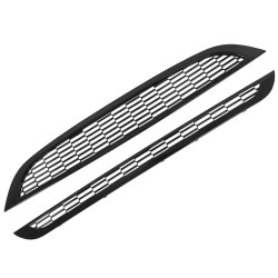 MINI etusäleiköt hunajakennoverkkomalliset kiiltävän mustat R50 R52 R53 2002-2006