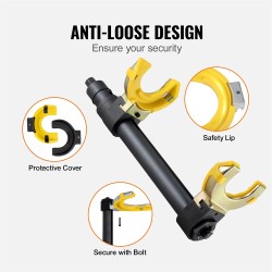 Jousijalkojen puristinsarja MacPherson yhteensopiva vaihdettavilla haarukoilla suojaholkilla 4500 kg kantavuus