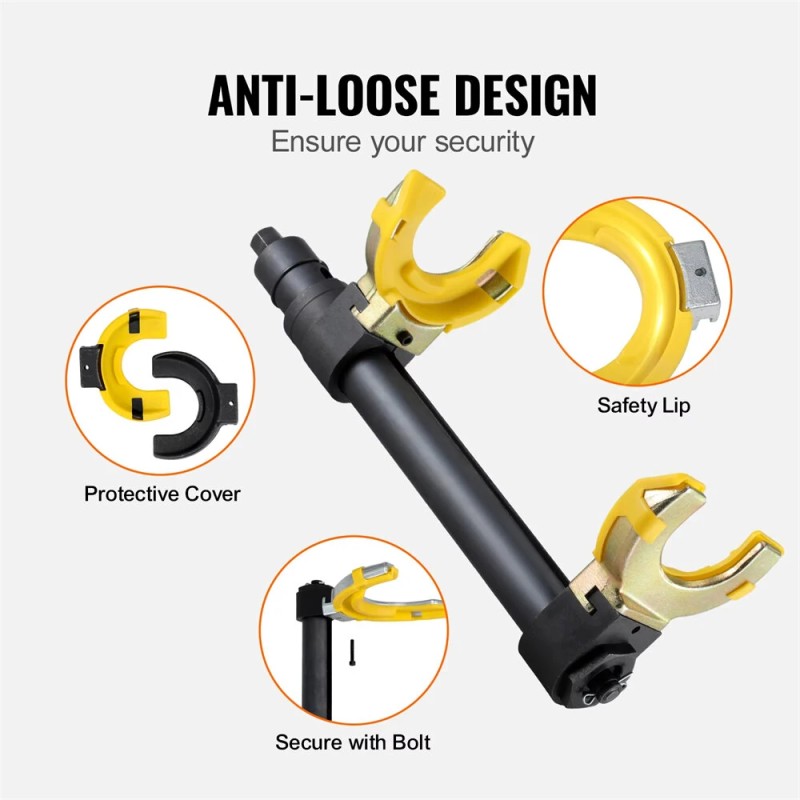 Jousijalkojen puristinsarja MacPherson yhteensopiva vaihdettavilla haarukoilla suojaholkilla 4500 kg kantavuus