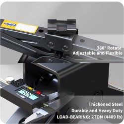 Kaksitonninen tunkkisarja saksitunkki räikkäavain pyöränmutteriavain hätäpakkaus säilytyspussilla