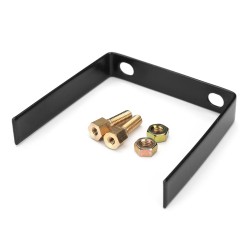 Turboahtimen ahtopainemittari 52 mm 12v -1–2 bar 7-värinen led-valaistus musta linssi