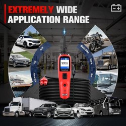 Autel PS100 monitoiminen ajoneuvopiiritesteri 6–30 V LCD-näytöllä ja 6 m jatkojohdolla