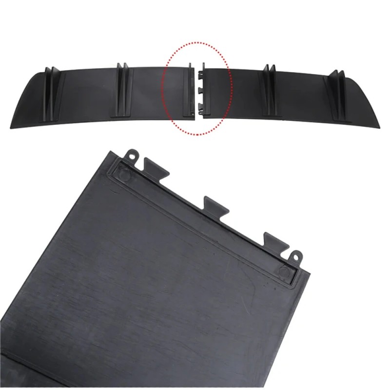 Takapuskurin yleismallinen diffuusori 5-siivekettä hain evätyyli ABS-muovi alahelma