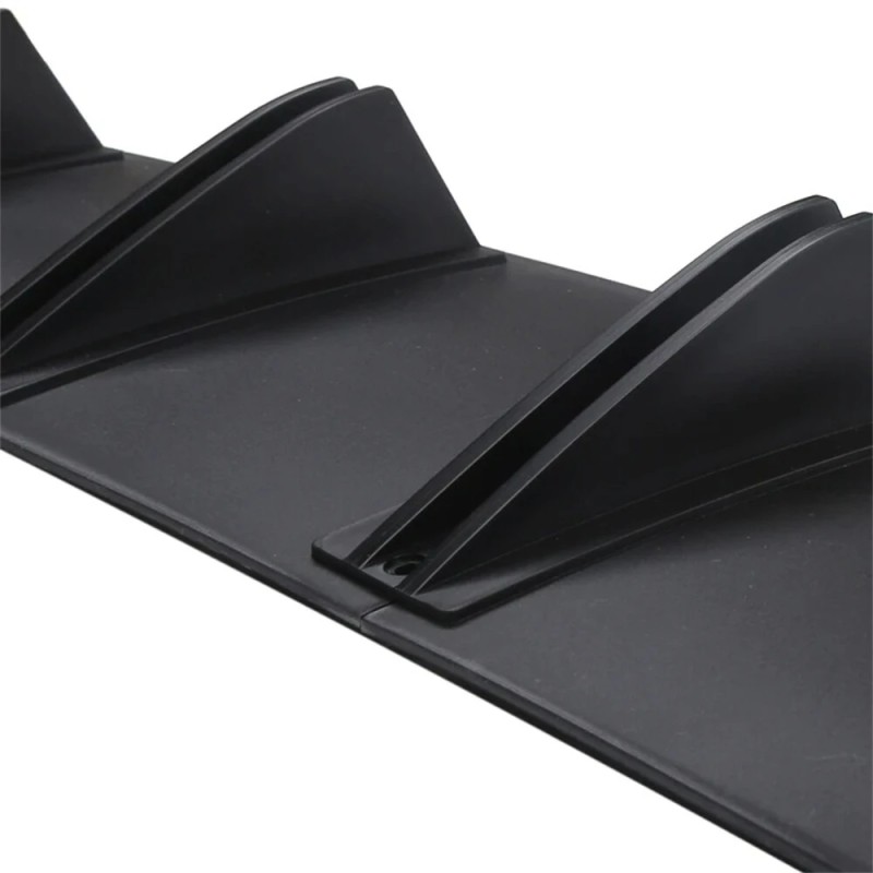 Takapuskurin yleismallinen diffuusori 5-siivekettä hain evätyyli ABS-muovi alahelma