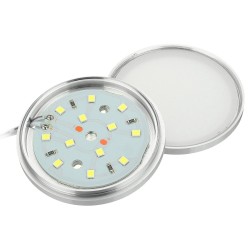 KROAK 12V led-kohdevalo asuntoautoon, asuntovaunuun ja veneeseen, alumiini