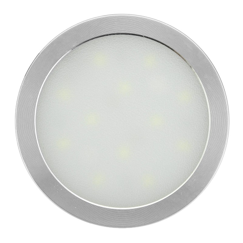 KROAK 12V led-kohdevalo asuntoautoon, asuntovaunuun ja veneeseen, alumiini