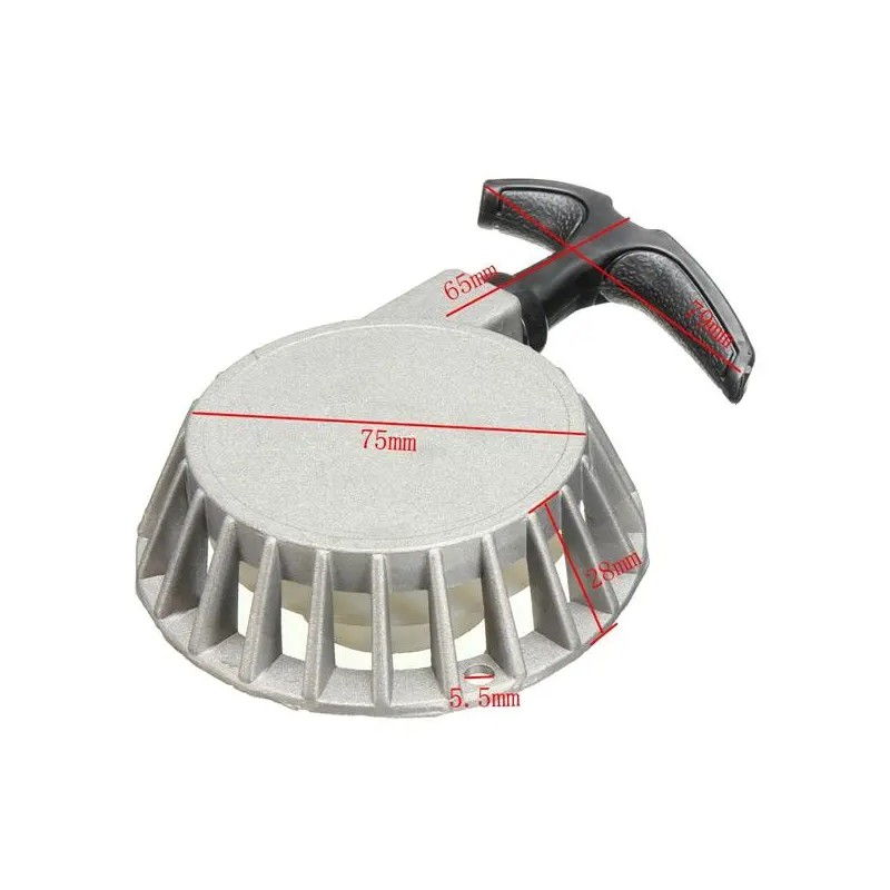 Vetokäynnistin 49cc mönkijään, taskupyörään, miniskootteriin ja minimotoihin