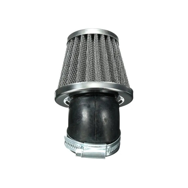 Musta 40 mm:n 45 asteen ilmansuodatin universaali 50cc 110cc 125cc 140cc moottoripyörille