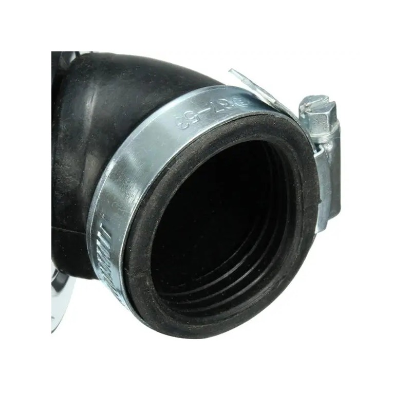 Musta 40 mm:n 45 asteen ilmansuodatin universaali 50cc 110cc 125cc 140cc moottoripyörille