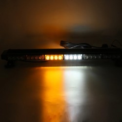 Hätävilkku 12-voltin 28-tuumainen 54-ledin kaksipuolinen kattopalkki valkoinen keltainen autoihin kuorma-autoihin veneisiin