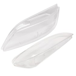Kaksi ajovalon linssinsuojusta Mazda 6 2003-2008 kirkas polykarbonaatti
