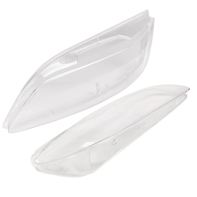 Kaksi ajovalon linssinsuojusta Mazda 6 2003-2008 kirkas polykarbonaatti