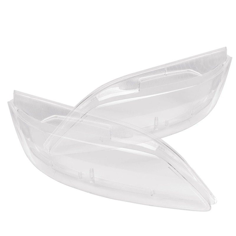Kaksi ajovalon linssinsuojusta Mazda 6 2003-2008 kirkas polykarbonaatti