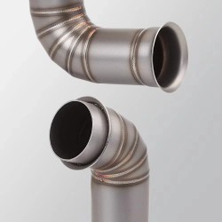 Liukuliitos pakoputken keskiosa ruostumaton teräs lämmönkestävä viimeistely vaihto DUKE 790