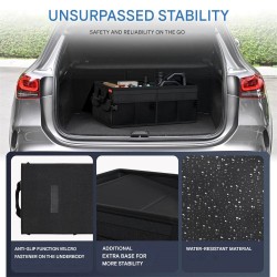 Laadukas kokoontaitettava tavaratilan järjestäjä tilava oxford-kangas useilla lokerolla liukumaton vettähylkivä