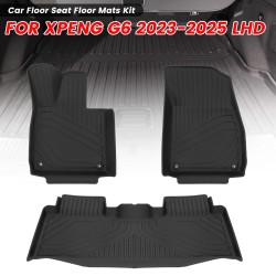 Räätälöidyt TPE-lattiamatot XPeng G6 2023–2025 vasemmalta ohjattaviin malleihin ja tavaratilaan