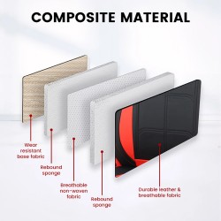 Yleismallinen viisipaikkainen auton istuinsuojasarja vedenpitävä hengittävä nahkasekoite helppo asennus