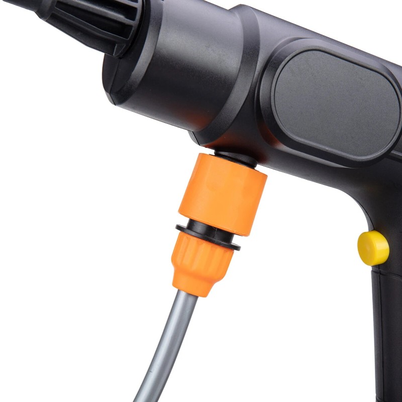 Kannettava langaton korkeapaineinen autonpesuvesipistooli kahdella 3,0 Ah akulla