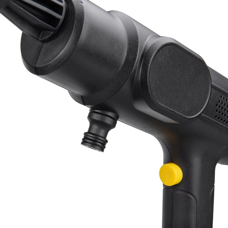 Kannettava langaton korkeapaineinen autonpesuvesipistooli kahdella 3,0 Ah akulla