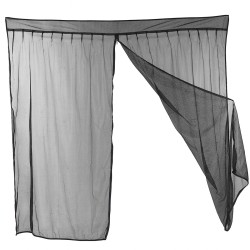 Magneettikiinnitteinen hyönteisverho takaoveen pakettiautoihin ja matkailuautoihin aurinkosuojalla