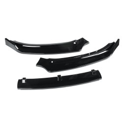 Etupuskurin huuli spoilerisarja Audi A4 B8.5 2013-2016 kiiltävän musta