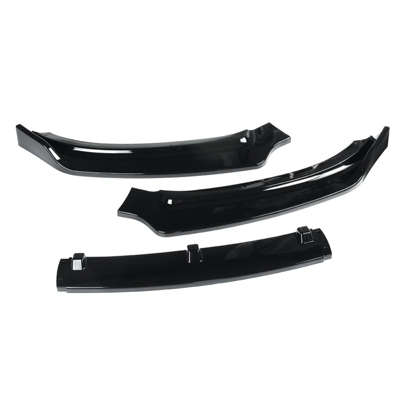 Etupuskurin huuli spoilerisarja Audi A4 B8.5 2013-2016 kiiltävän musta