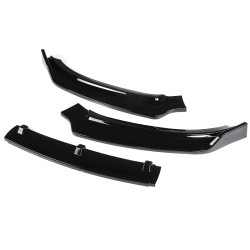 Etupuskurin huuli spoilerisarja Audi A4 B8.5 2013-2016 kiiltävän musta