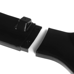 Etupuskurin huuli spoilerisarja Audi A4 B8.5 2013-2016 kiiltävän musta