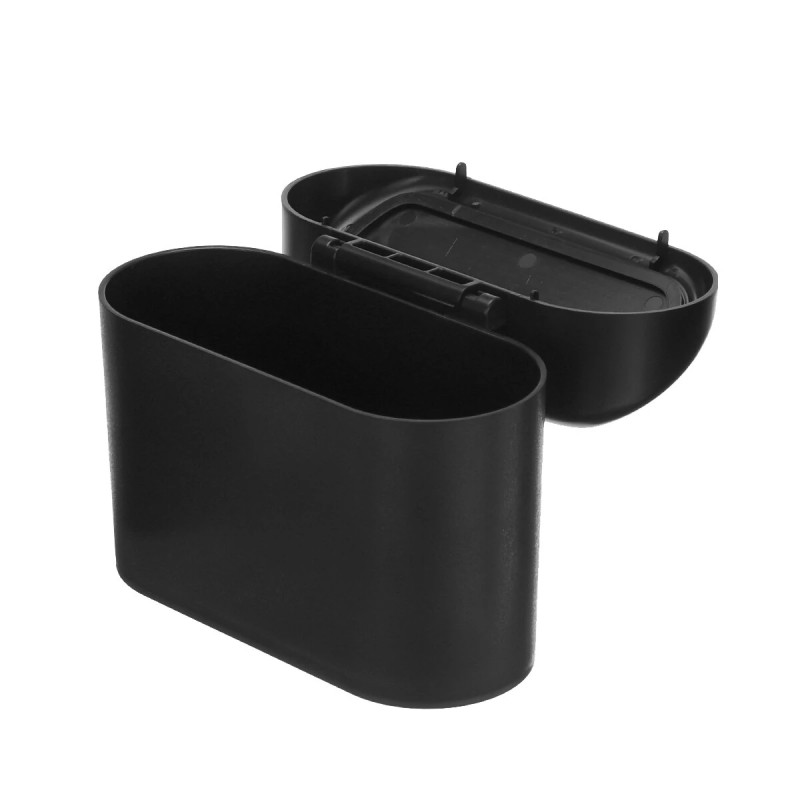 Yleismallinen auton roskakori roskapussipidike kiinnitettävä tilaa säästävä musta