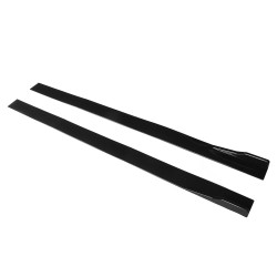 Sivuhelman jatkopalat 2-metrin kiiltävän mustan universaali sivusuoja