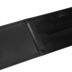 Sivuhelman jatkopalat 2-metrin kiiltävän mustan universaali sivusuoja