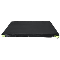 Perävaunun suojapeite 5 x 4 jalan vedenpitävä kestävä oxford-kangas heijastavat raidat kiinnityshihna